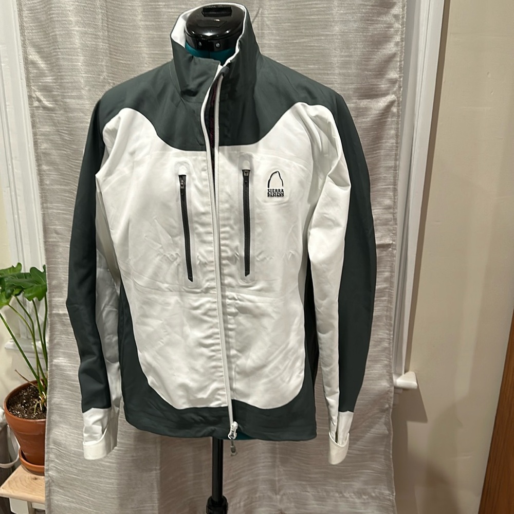 Sierra Designs - Running Jacket - white and grey  L
